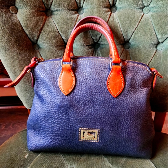 Dooney & Bourke Handbags - Dooney & Bourke All Weather Leather Small Satchel